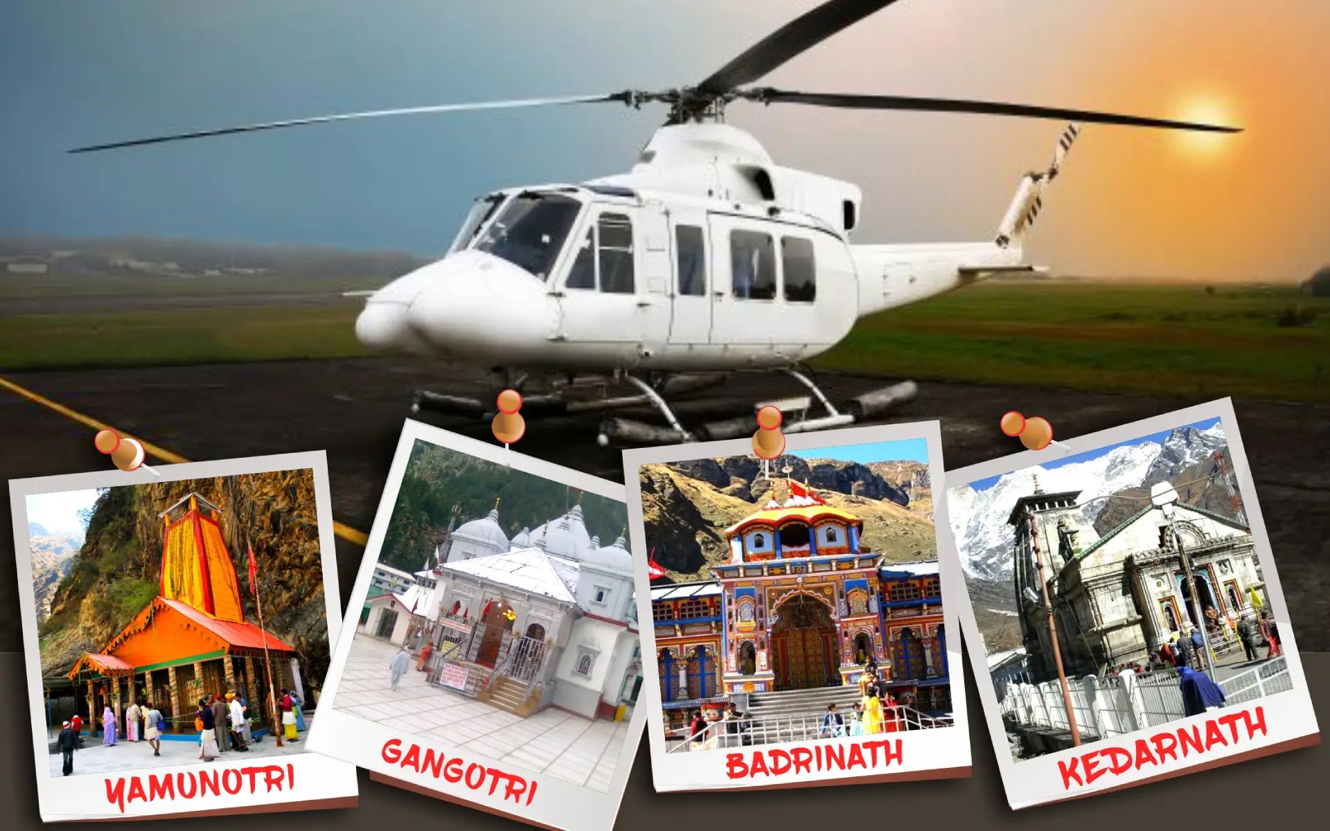 Char Dham Yatra Package by Helicopter
